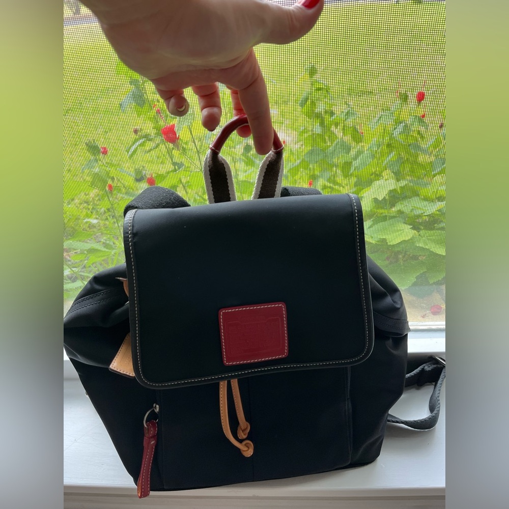 COACH canvas backpack and COACH leather wallet. - Picture 3 of 17